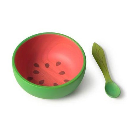 Wally The Watermelon Vaisselle Enfant Bol & Cuillère
