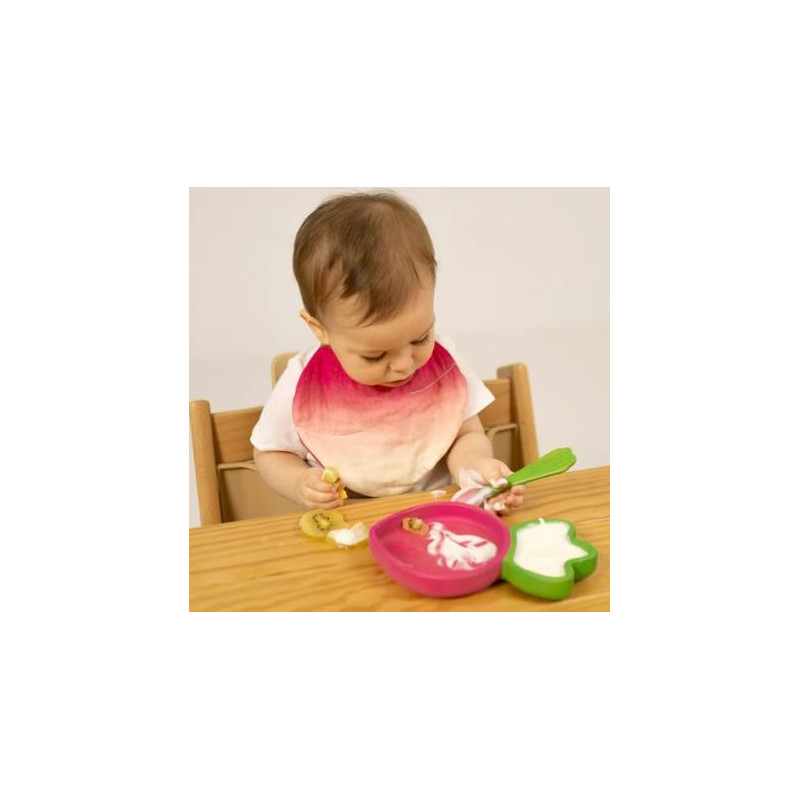 Ramona the Radish Vaisselle Enfant Assiette & Cuillère