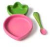 Ramona the Radish Vaisselle Enfant Assiette & Cuillère