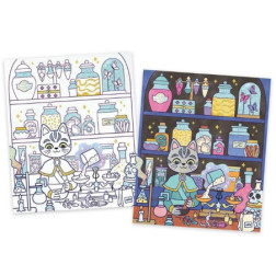 MAGIC SCHOOL - PEINTURE AQUARELLE