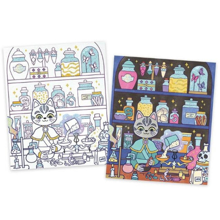 MAGIC SCHOOL - PEINTURE AQUARELLE