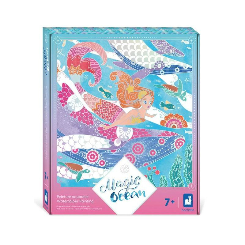 MAGIC OCEAN - PEINTURE AQUARELLE