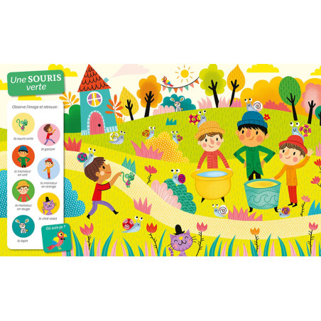 CHERCHE ET TROUVE DES TOUT-PETITS COMPTINE