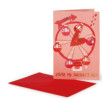 GREETING CARD - LOVE WHEEL