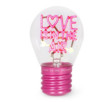LAMPE DE TABLE AMPOULE - LOVE IS IN THE AIR