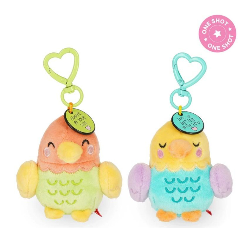 2 PORTE-CLÉS EN PELUCHE - SECRET HTS I LOVE YOU 2026