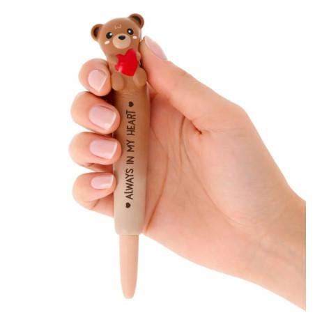 STYLO À ENCRE GEL ANTISTRESS TEDDY BEAR