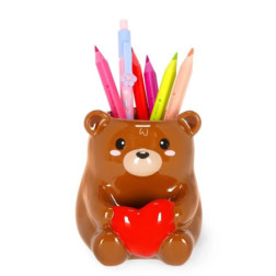 POT A CRAYON - TEDDY BEAR
