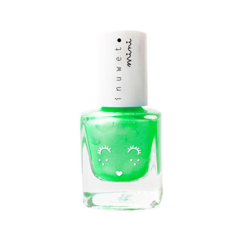 Vernis à l'eau pour enfants néon vert - Pastèque
