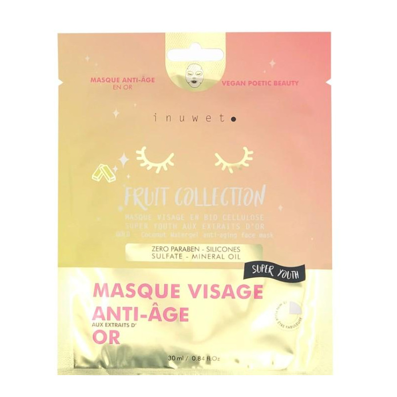 MASQUE BIO CELLULOSE OR GOLD ANTI AGE