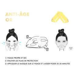MASQUE BIO CELLULOSE OR GOLD ANTI AGE