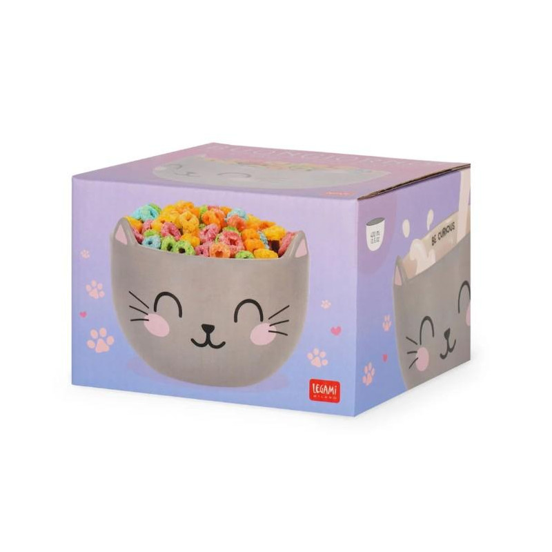 BOL EN GRÈS À CÉRÉALES - KITTY