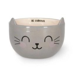 BOL EN GRÈS À CÉRÉALES - KITTY