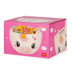 BOL EN GRÈS À CÉRÉALES - UNICORN