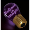 LAMPE DE TABLE EN FORME D'AMPOULE - BELIEVE IN MAGIC