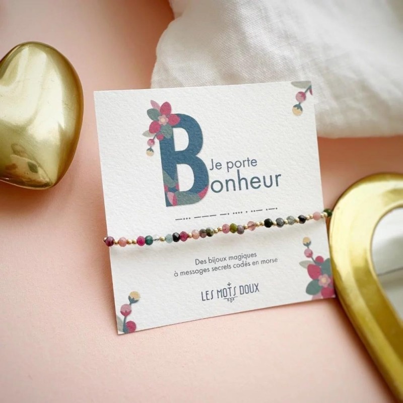 BRACELET MORSE BONHEUR GEMMES