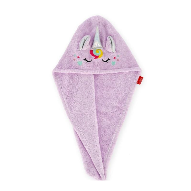 SERVIETTE TURBAN À CHEVEUX - UNICORN