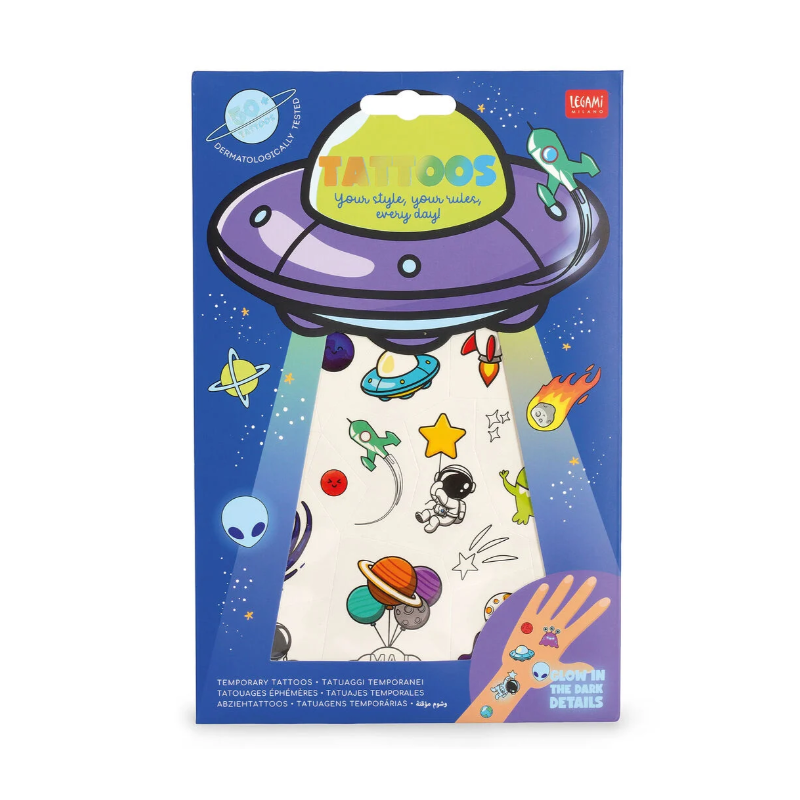 TATOUAGES ÉPHÉMÈRES - SPACE