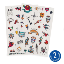 TATOUAGES ÉPHÉMÈRES - OLD SCHOOL