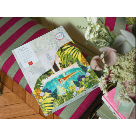 Coffret peinture au numéro - Tiger Relaxing In My Pool