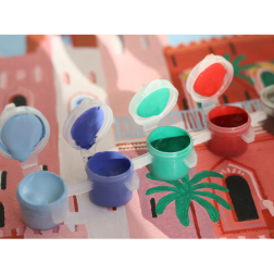 Coffret peinture au numéro - Maroc par Mona Mai