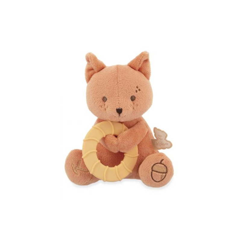 PELUCHE ANNEAU DENTITON ECUREUIL