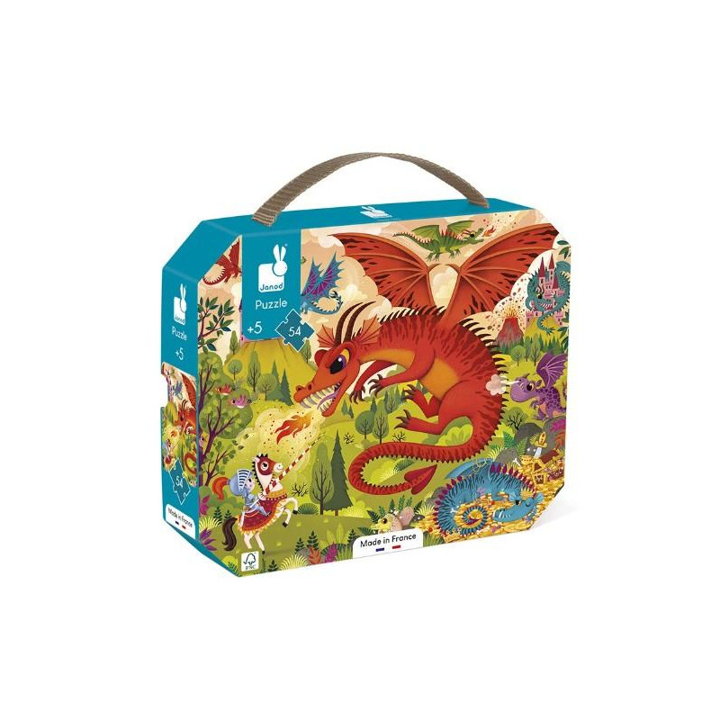 PUZZLE ROYAUME DE DRAGONS - 54 PCS
