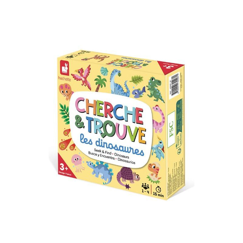 MON PREMIER CHERCHE ET TROUVE - DINOS