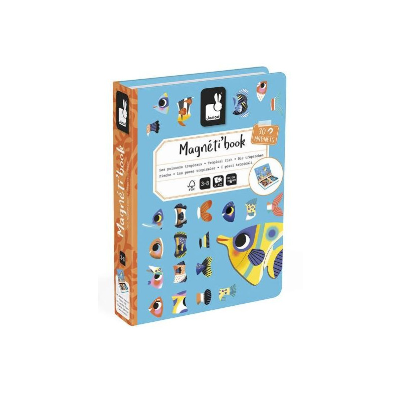 MAGNETI'BOOK POISSONS TROPICAUX