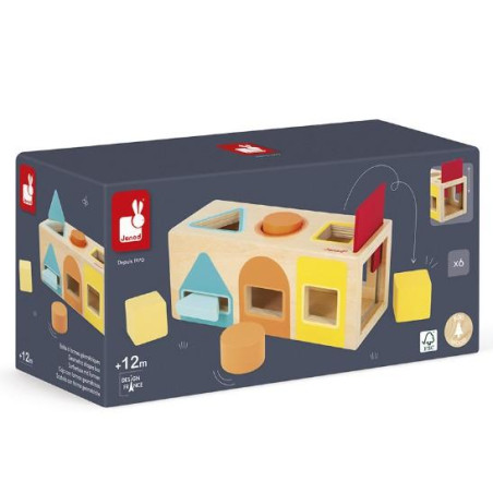 SENSORIEL - BOITE A FORMES GEOMETRIQUES