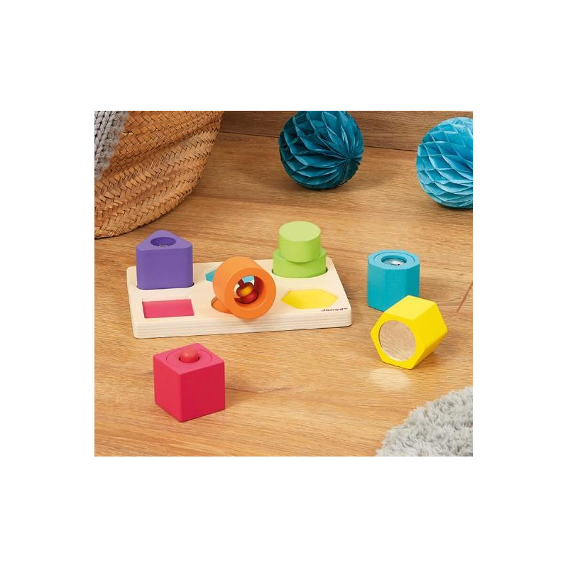 PUZZLE 6 CUBES SENSORIELS I WOOD