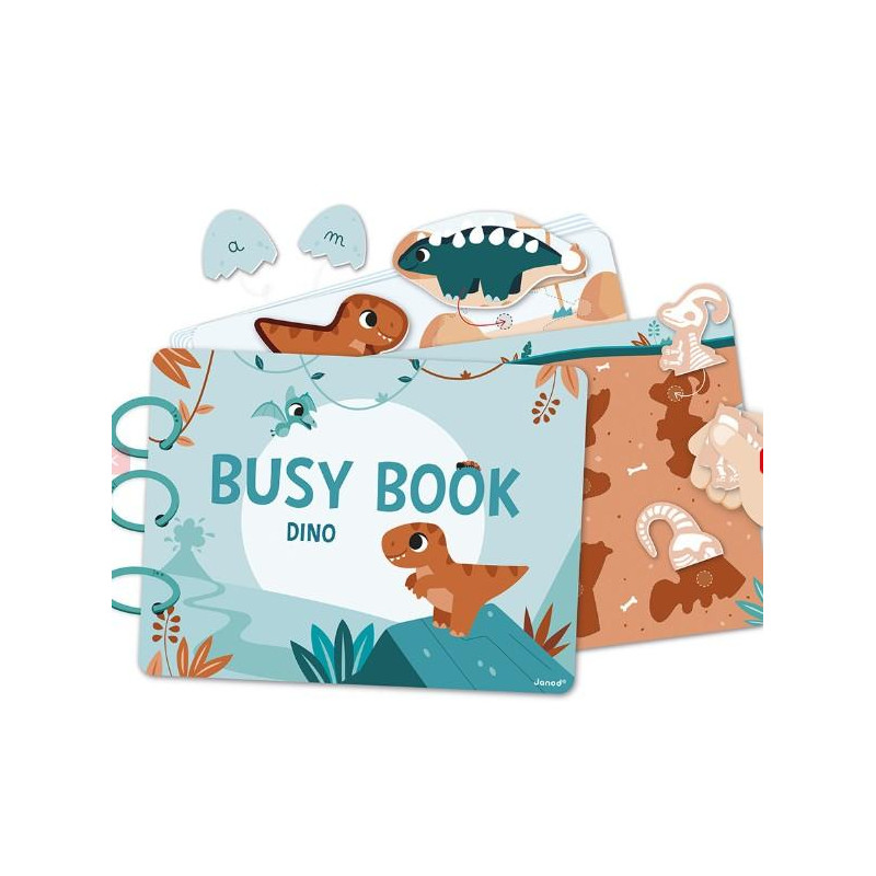 DINO - BUSY BOOK DINO FR/EN