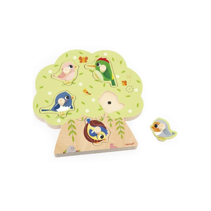 PUZZLE SONORE OISEAU