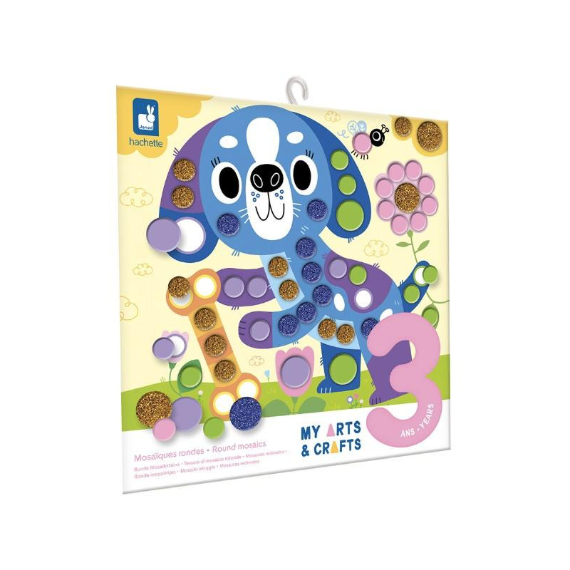 3 ANS - MOSAIQUES RONDES - PETITS AMIS