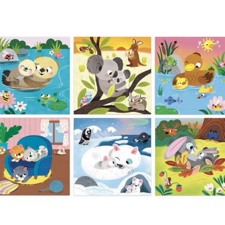 18 MOIS - FEUTRE MAGIQUE ANIMAUX CALINS