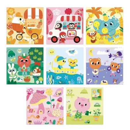 18 MOIS - FEUTRINE ET FEUTRE MAGIQUE - LES COULEURS