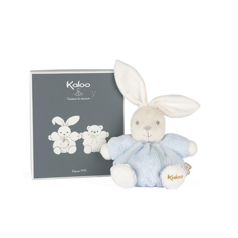 PATAPOUF LAPINOU BLEU 15CM