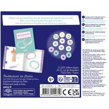 MA COLLECTION DE BRACELETS PHOSPHORESCENTS