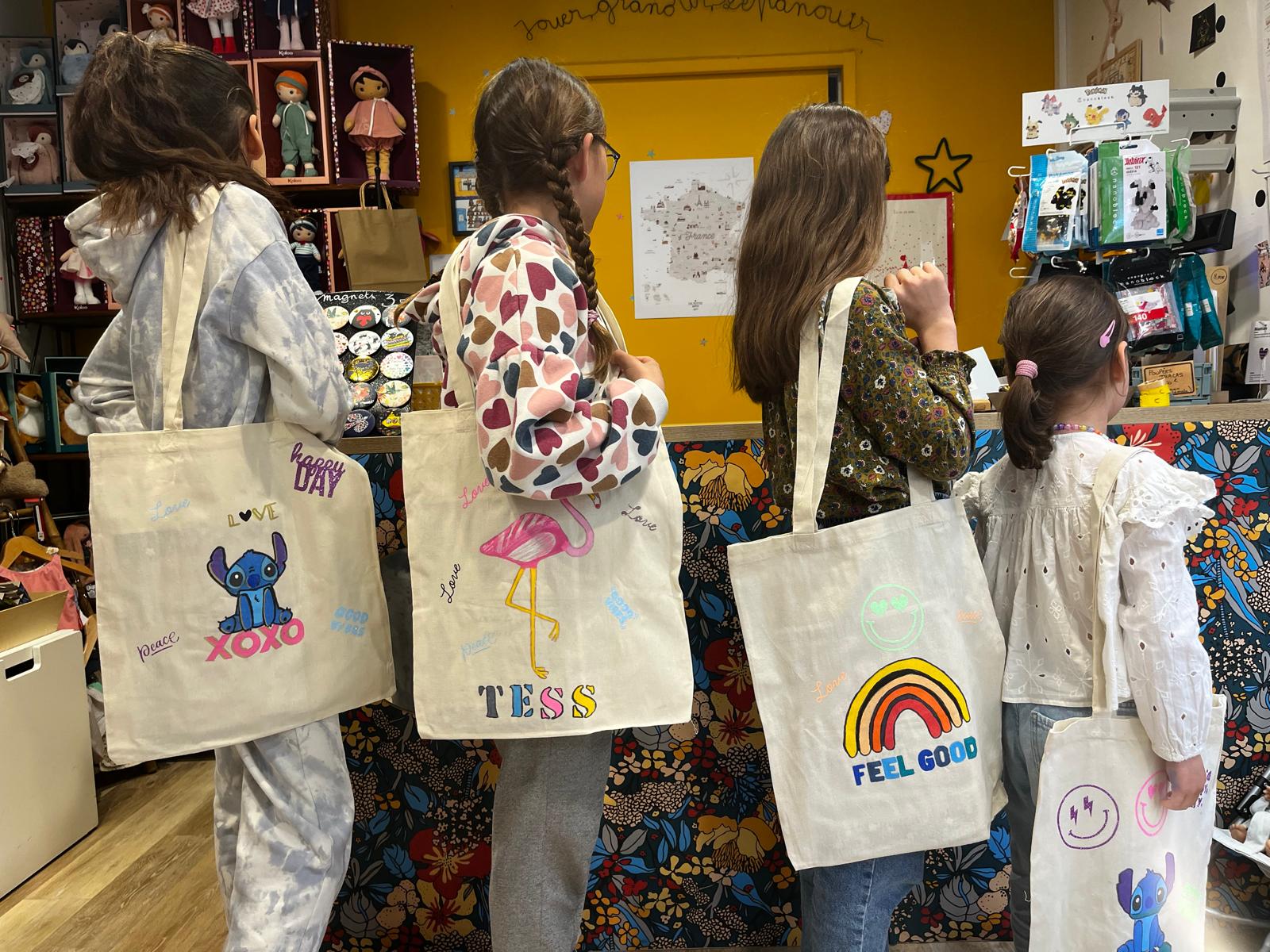 Customisation de tote bag